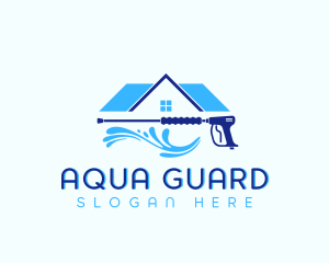 Pressure Wash Cleaner logo design