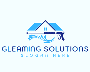 Pressure Wash Cleaner logo design