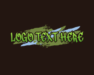 Graffiti Artist Wordmark Logo