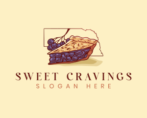 Raisin Pie Baking logo design