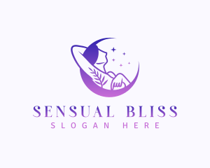 Female Body Skincare logo design