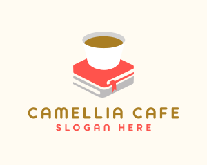 Coffee Book Cafe logo design