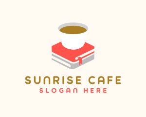 Coffee Book Cafe logo design