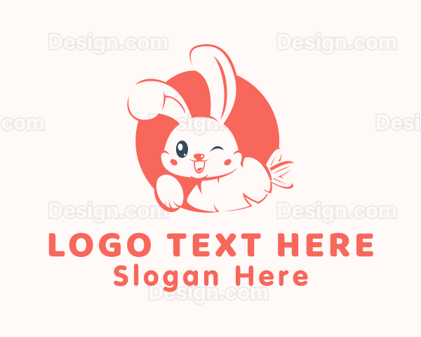 Bunny Pet Veterinary Logo