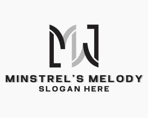 Marketing Financial Firm Letter M logo design