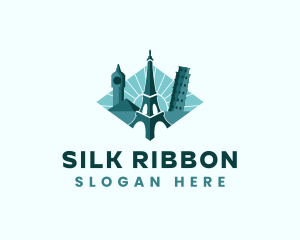 Landmark Travel Destination logo design