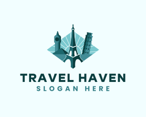Landmark Travel Destination logo