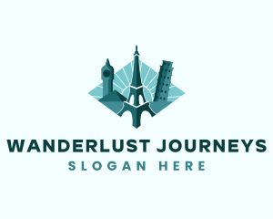 Landmark Travel Destination logo