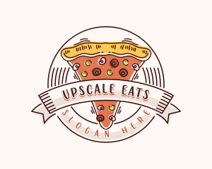 Pizza Diner Restaurant logo design