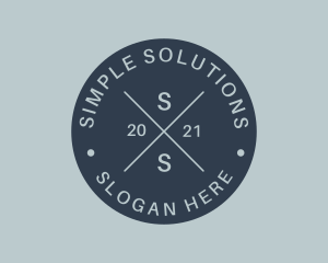 Simple Business Circle logo design