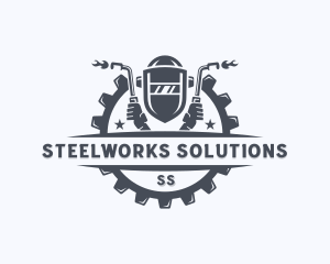 Industrial Mechanical Welder logo design