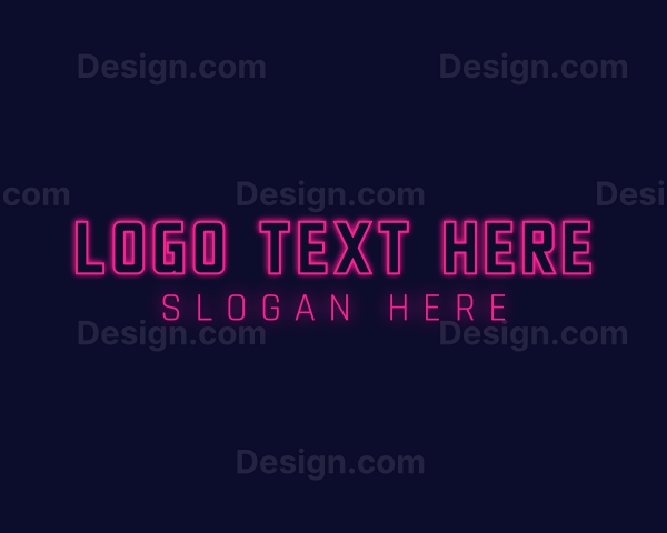 Techno Gaming Wordmark Logo