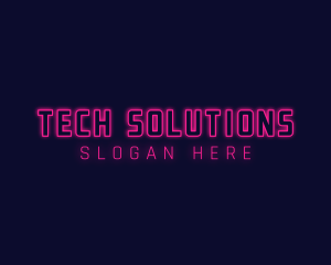 Techno Gaming Wordmark logo