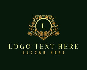 Botanical Floral Bloom logo