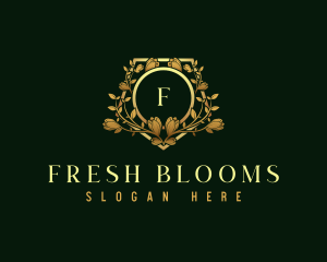 Botanical Floral Bloom logo design