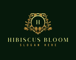 Botanical Floral Bloom logo design