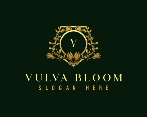 Botanical Floral Bloom logo design