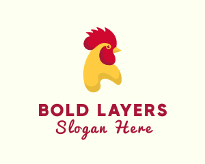 Poultry Rooster Chicken  logo design