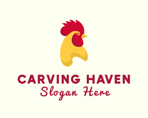 Poultry Rooster Chicken  logo design