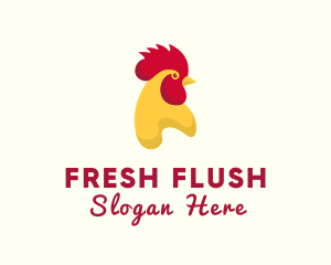 Poultry Rooster Chicken  logo design