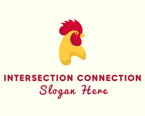 Poultry Rooster Chicken  logo design