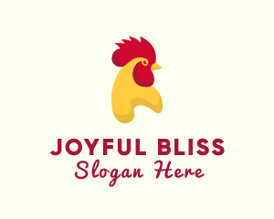 Poultry Rooster Chicken  logo design