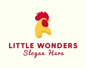 Poultry Rooster Chicken  logo design