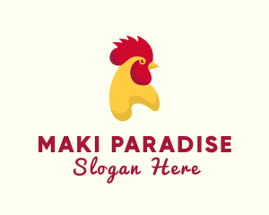 Poultry Rooster Chicken  logo design