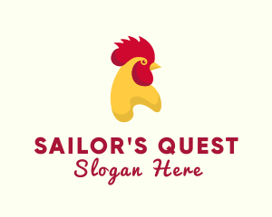 Poultry Rooster Chicken  logo design