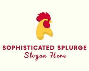 Poultry Rooster Chicken  logo design