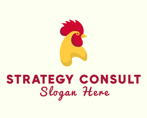 Poultry Rooster Chicken  logo design