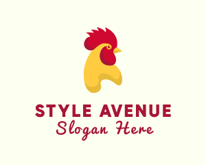 Poultry Rooster Chicken  logo design