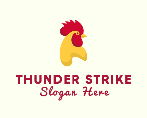 Poultry Rooster Chicken  logo design