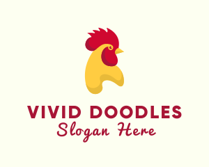 Poultry Rooster Chicken  logo design