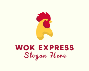 Poultry Rooster Chicken  logo design