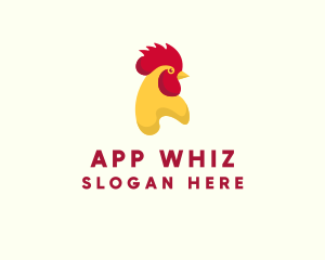 Poultry Rooster Chicken  logo design