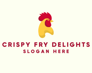 Poultry Rooster Chicken  logo design