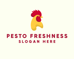 Poultry Rooster Chicken  logo design