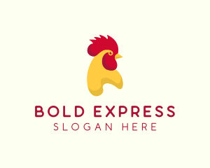 Poultry Rooster Chicken  logo design