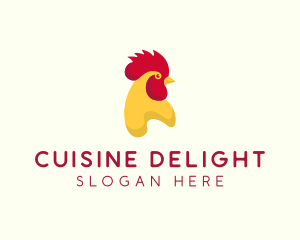 Poultry Rooster Chicken  logo design