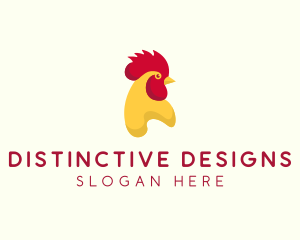 Poultry Rooster Chicken  logo design