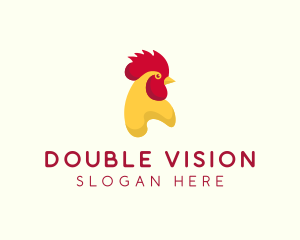 Poultry Rooster Chicken  logo design