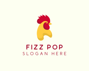 Poultry Rooster Chicken  logo design