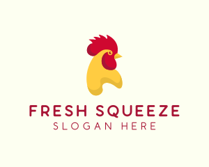 Poultry Rooster Chicken  logo design