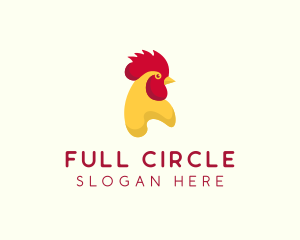 Poultry Rooster Chicken  logo design