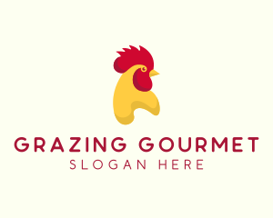 Poultry Rooster Chicken  logo design