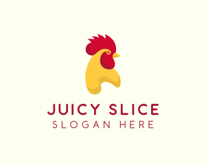 Poultry Rooster Chicken  logo design