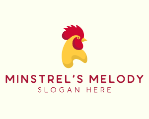 Poultry Rooster Chicken  logo design