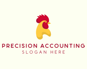 Poultry Rooster Chicken  logo design