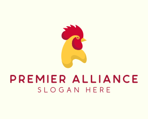 Poultry Rooster Chicken  logo design